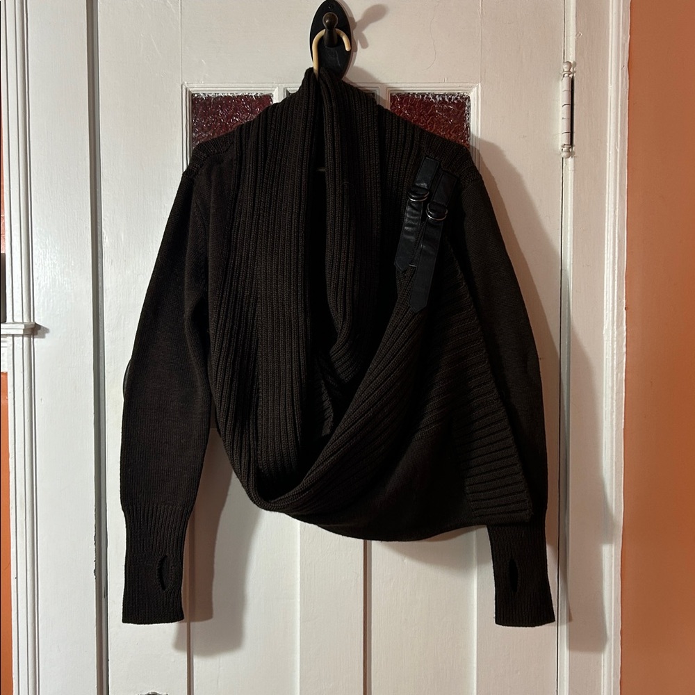 NicholasK Funky Brown Sweater size L - Picture 7 of 7